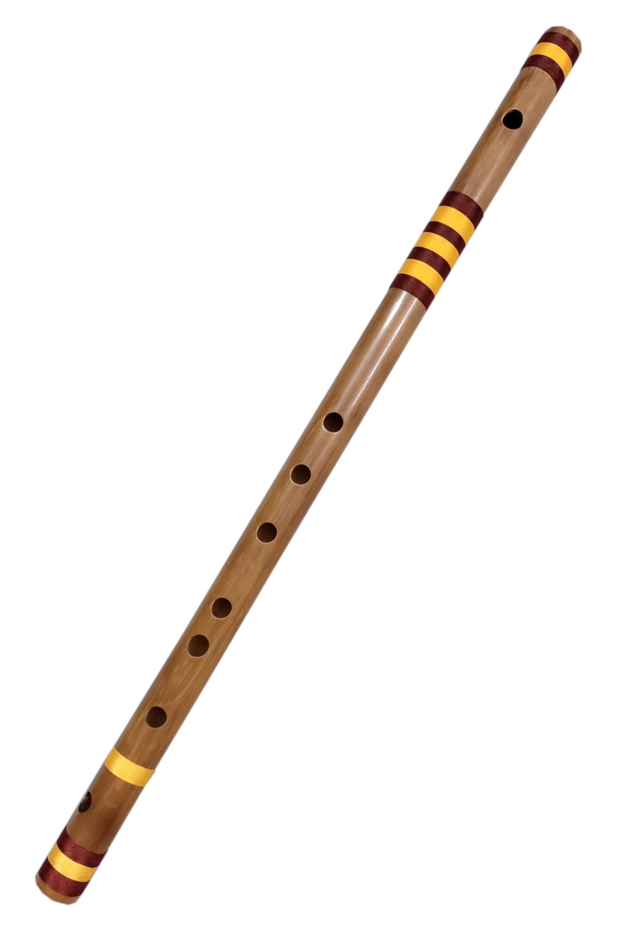 Premium E Middle Bansuri Flute – 16″ image 2